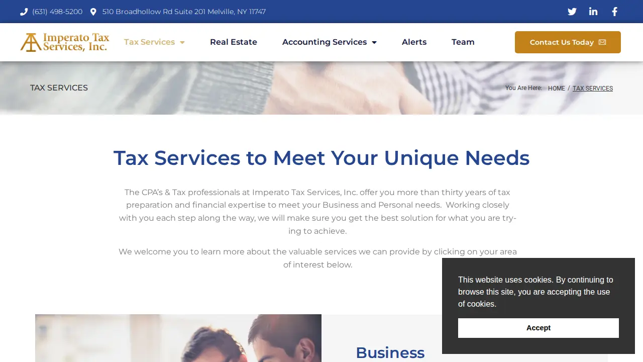 Imperato Tax Services, Inc. page