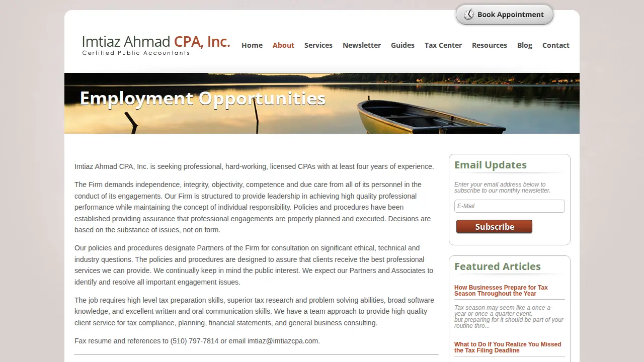 Ahmad Imtiaz CPA page