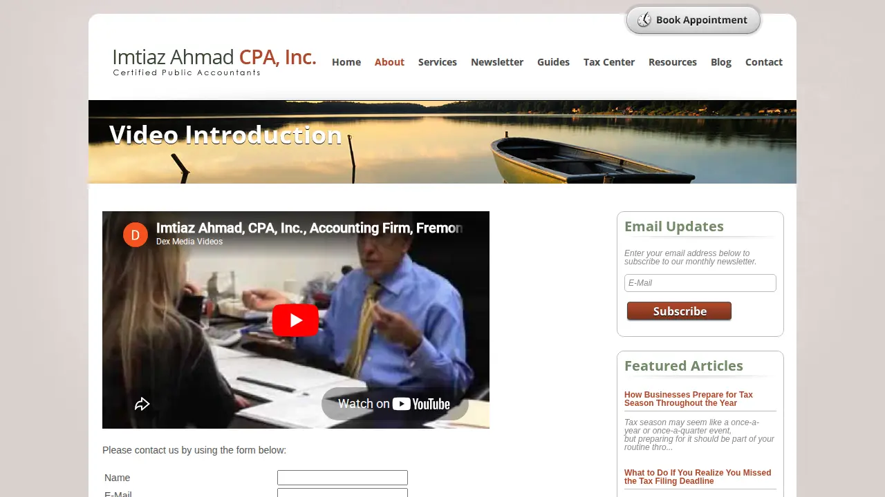 Ahmad Imtiaz CPA page