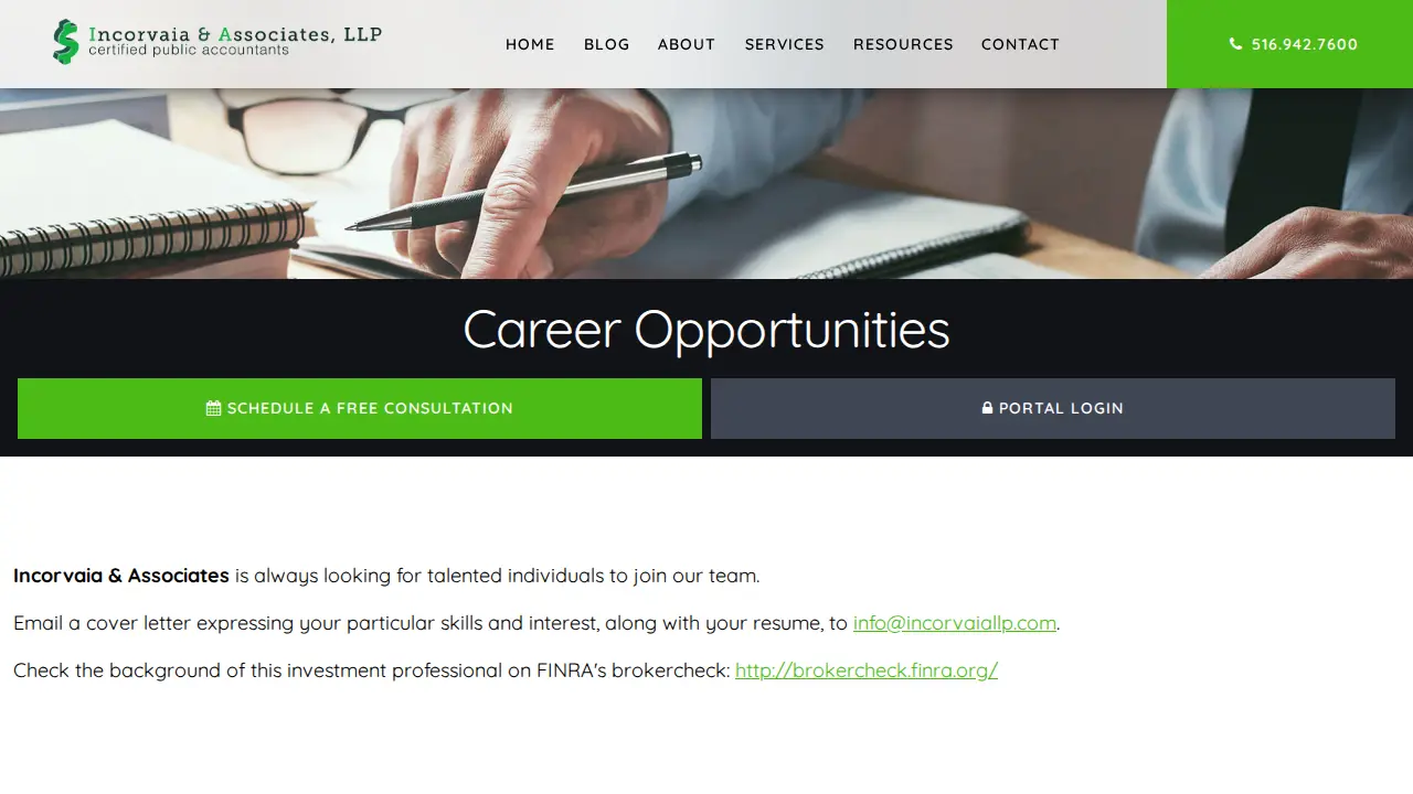 Incorvaia & Associates page