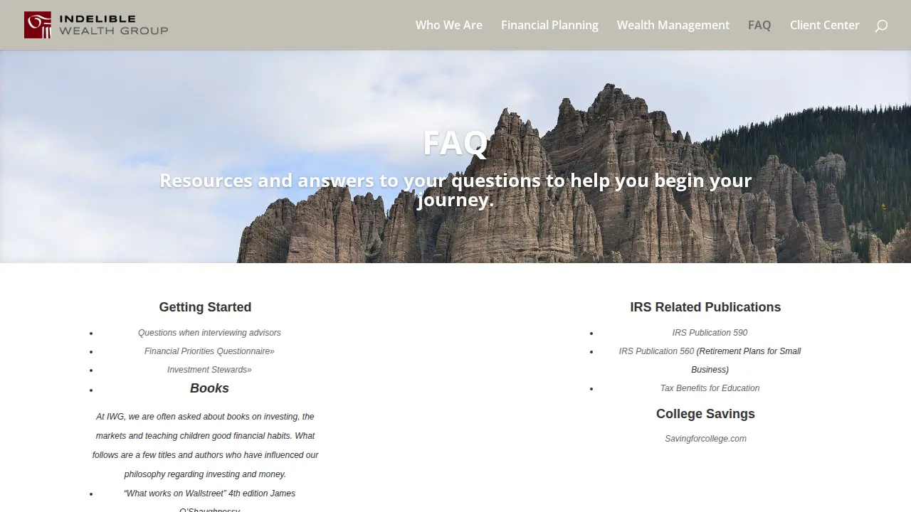 Carshon Rodgers, Financial Advisor, Indelible Wealth Group page