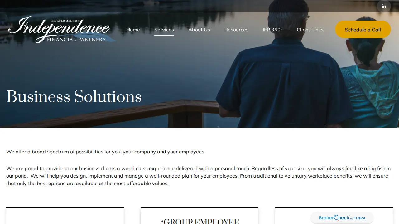 John Gautreaux with Independence Financial Partners page