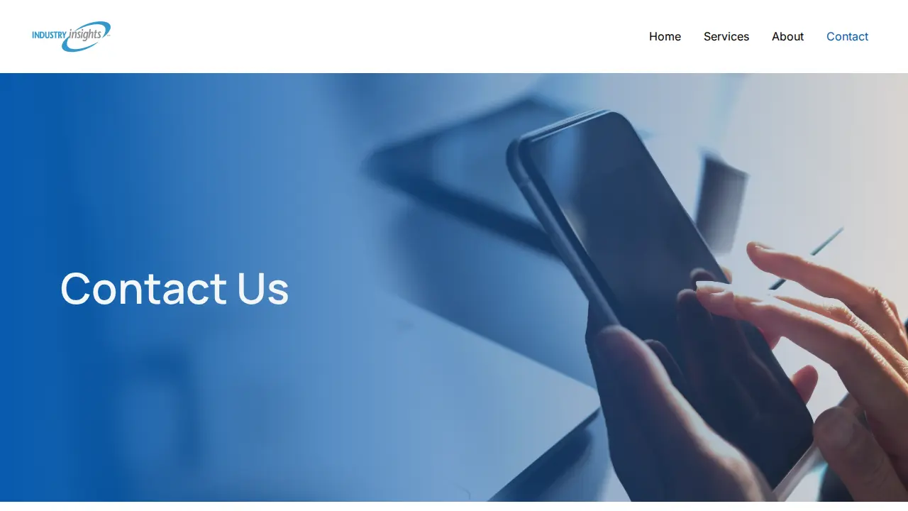 Industry Insights page
