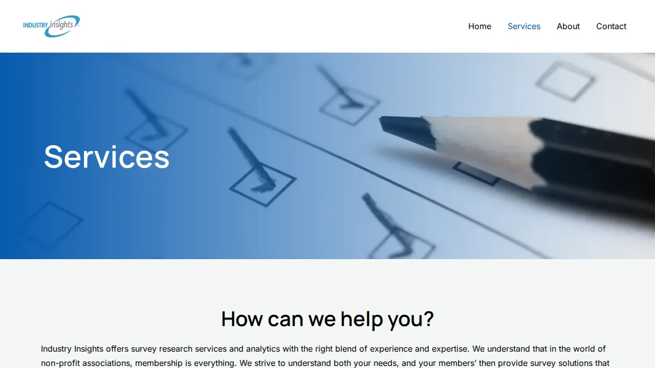 Industry Insights page