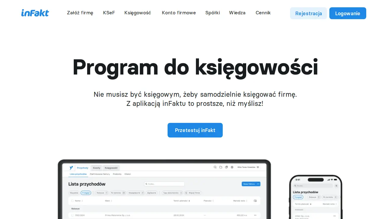 inFakt Sp. z o.o. - Partner inFakt page
