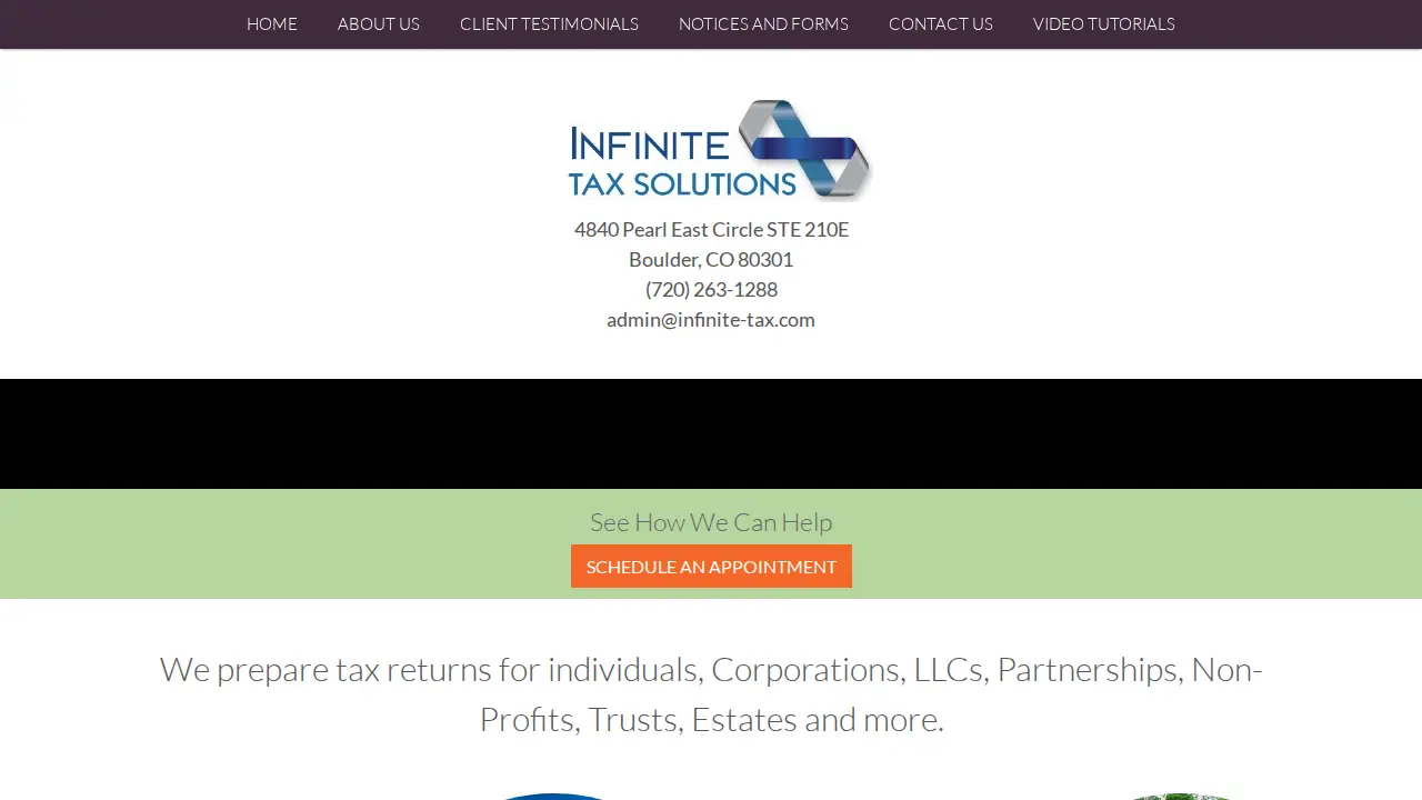 Infinite Tax Solutions