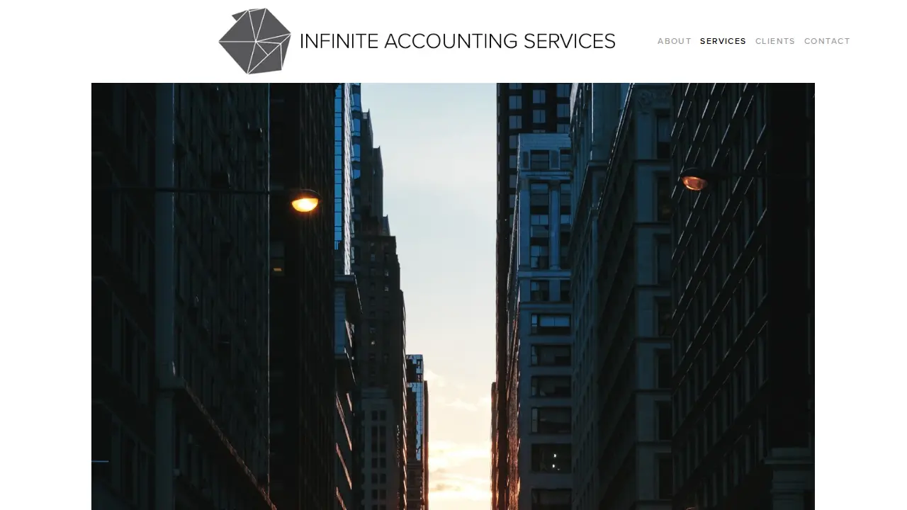 Infinite Accounting page