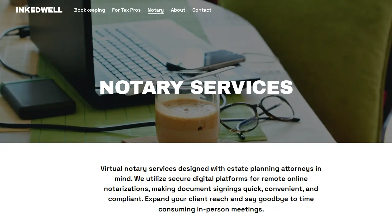 InkedWell Solutions page