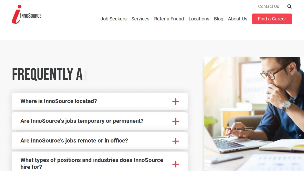 InnoSource page