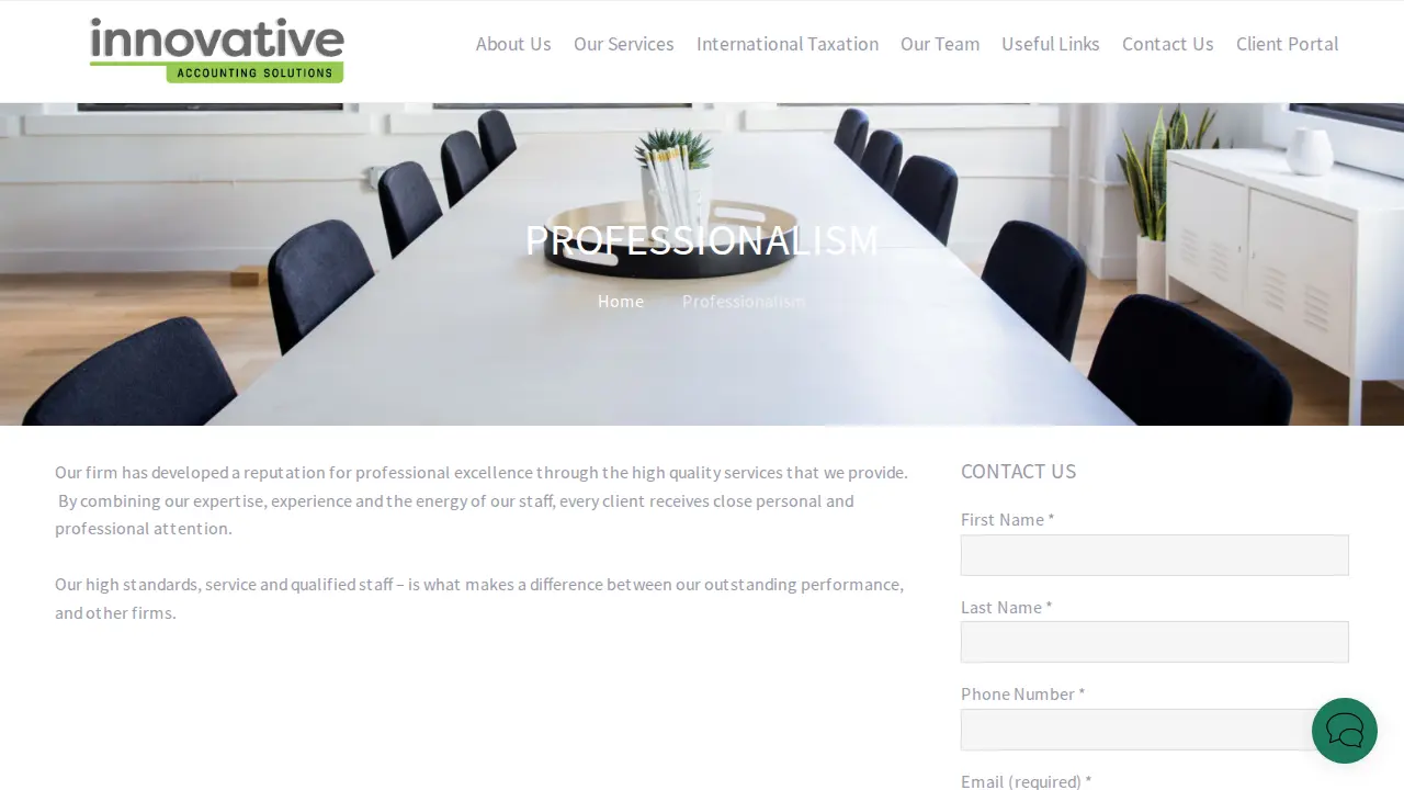 Innovative Accounting Solutions/Karlinsky & Golub CPAs page