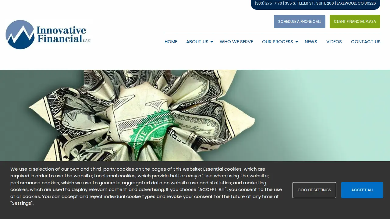 Innovative Financial, LLC page