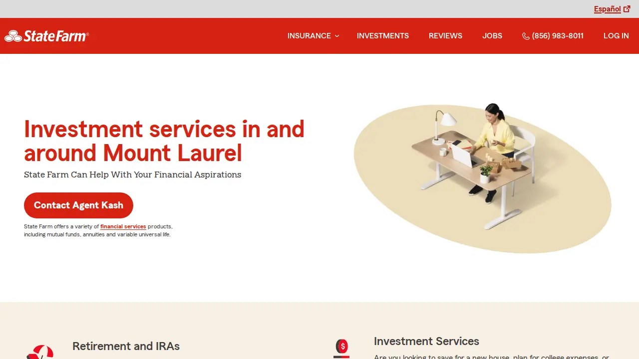 Kash Bulsara - State Farm Insurance Agent page