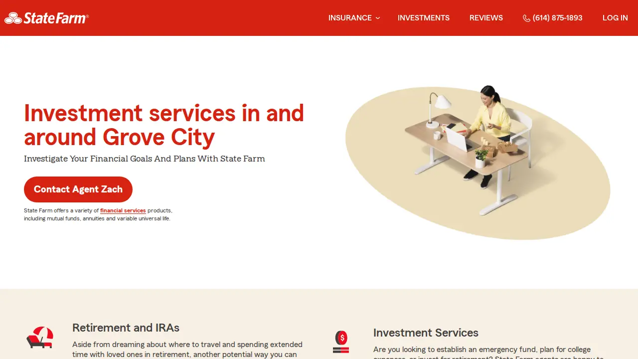 Zach Moore - State Farm Insurance Agent page