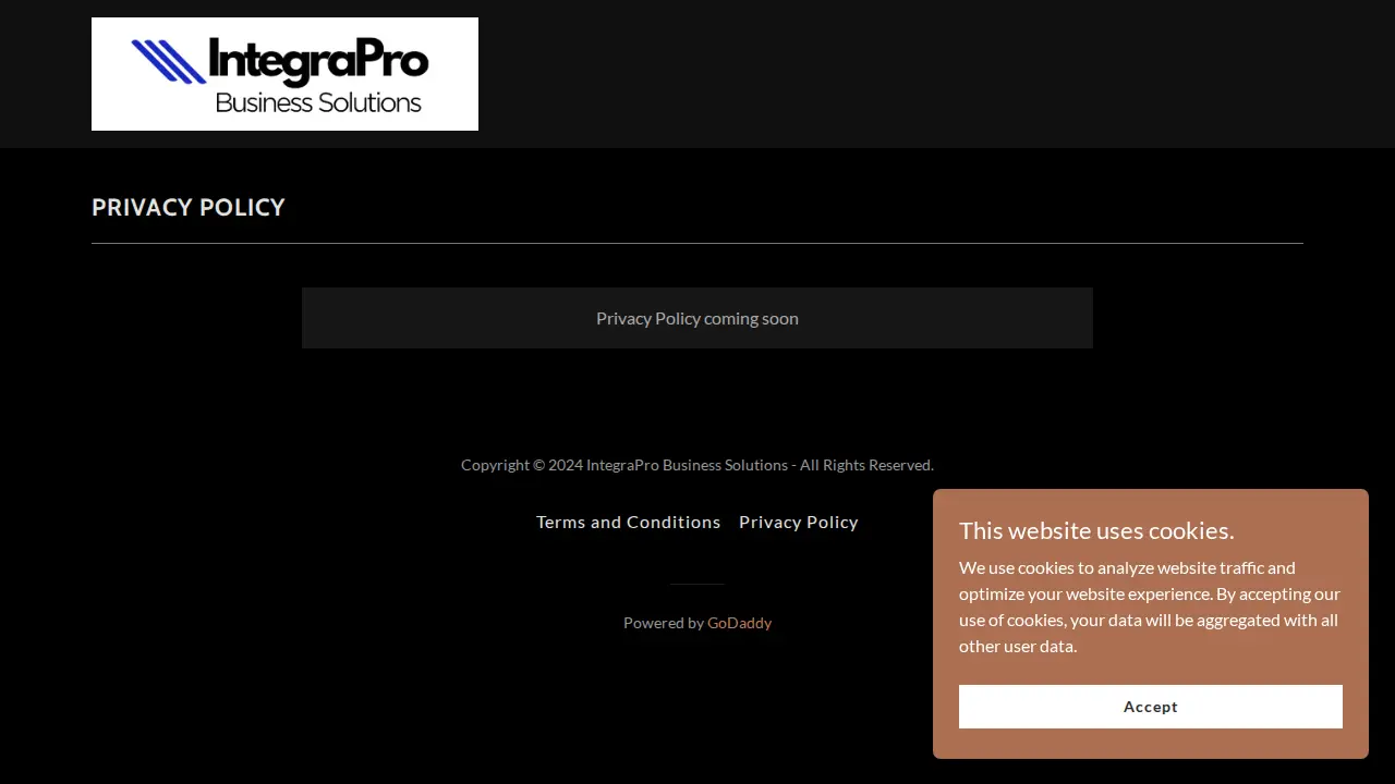 IntegraPro Business Solutions LLC page