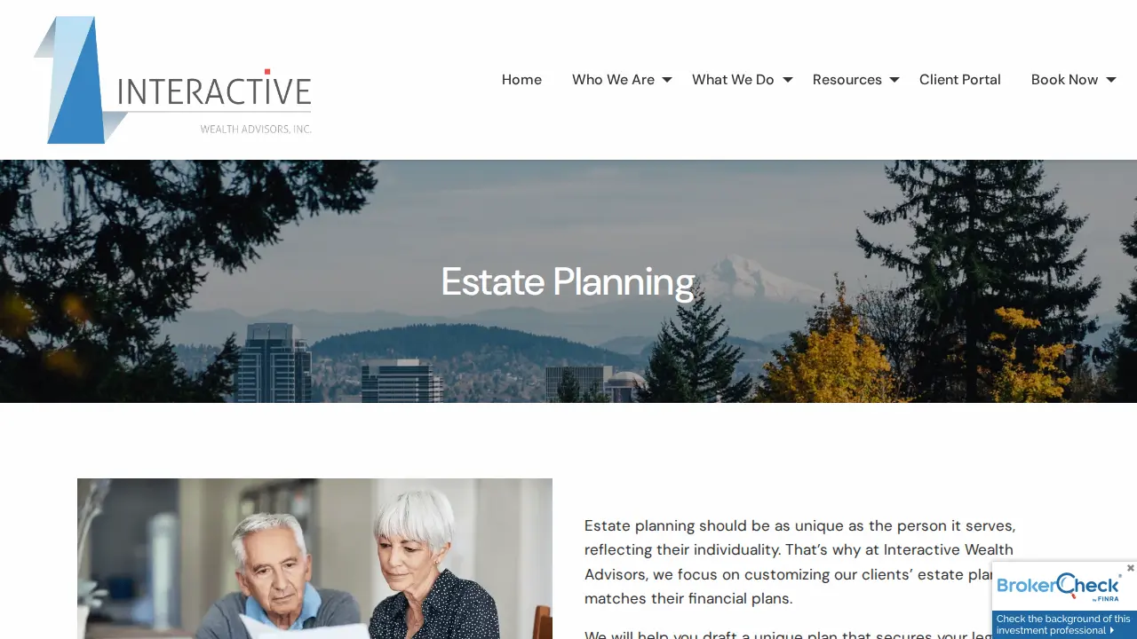 Interactive Wealth Advisors, Inc. page