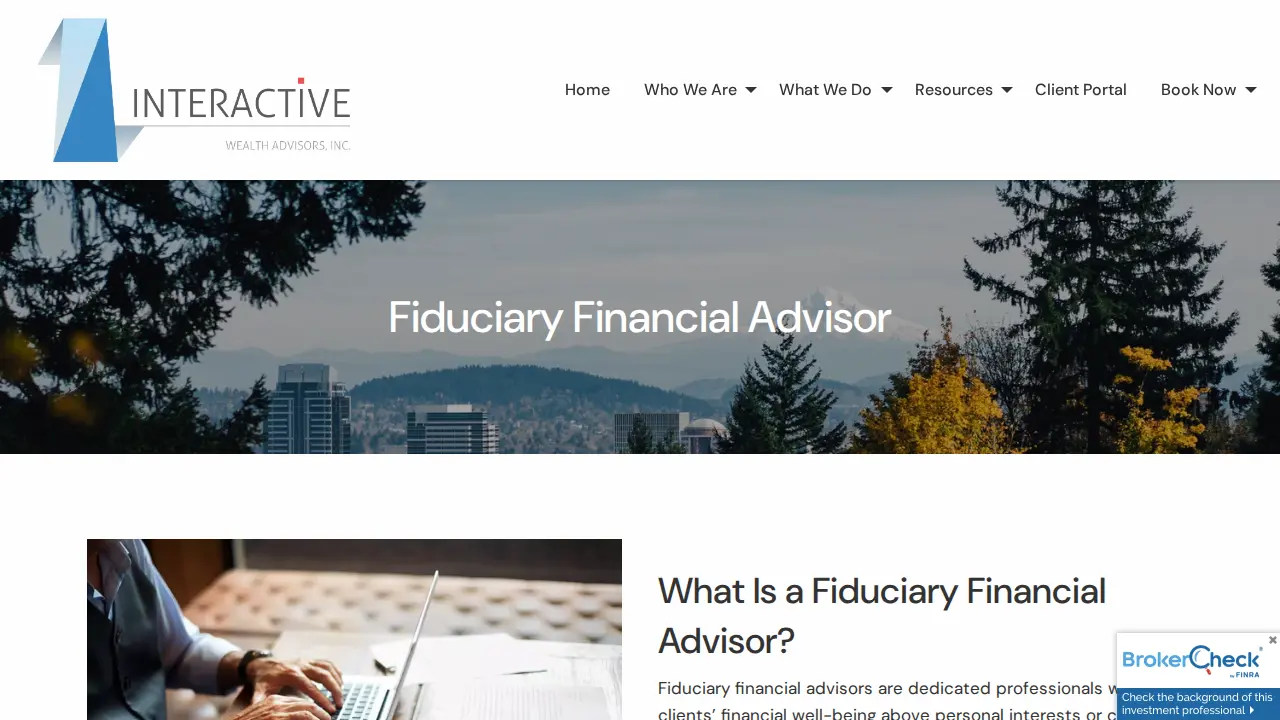 Interactive Wealth Advisors, Inc. page