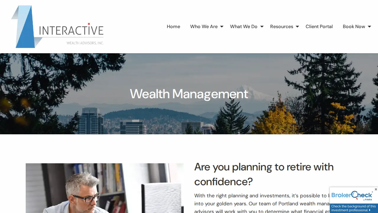 Interactive Wealth Advisors, Inc. page