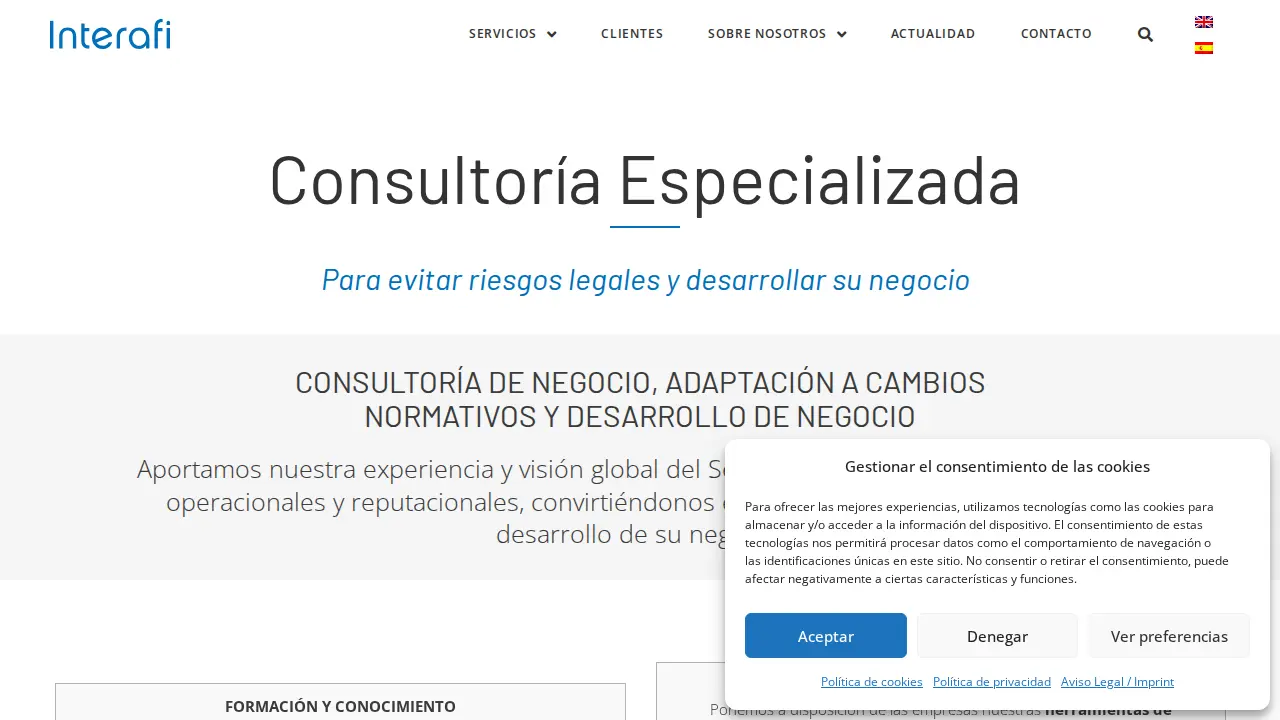 Internal Audit And Financial Control SL page