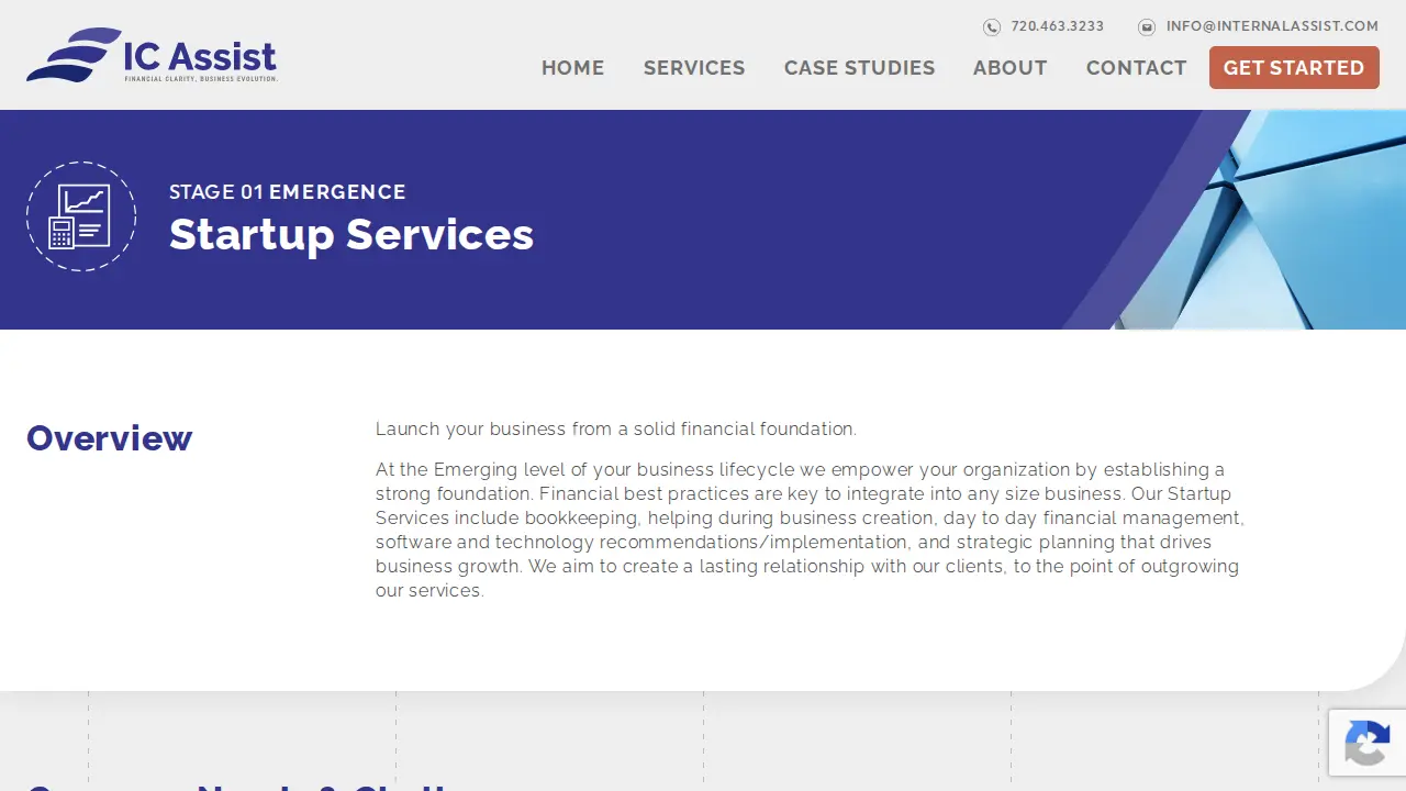 IC Assist page