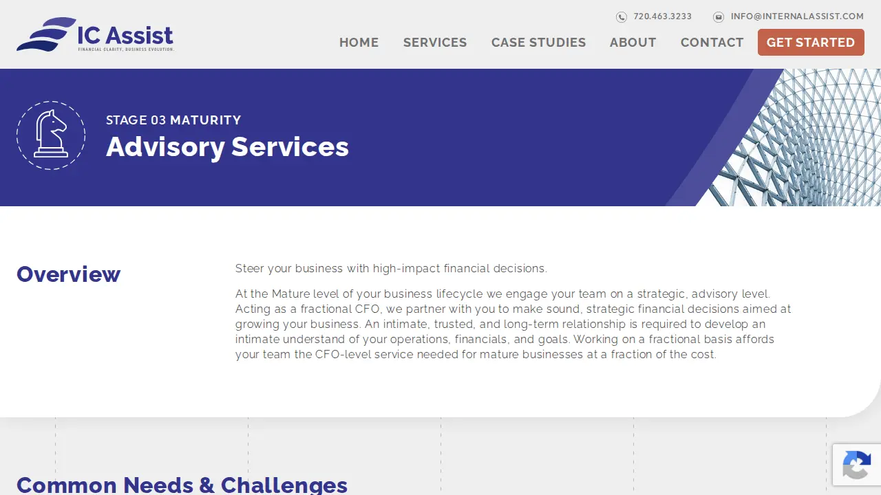 IC Assist page