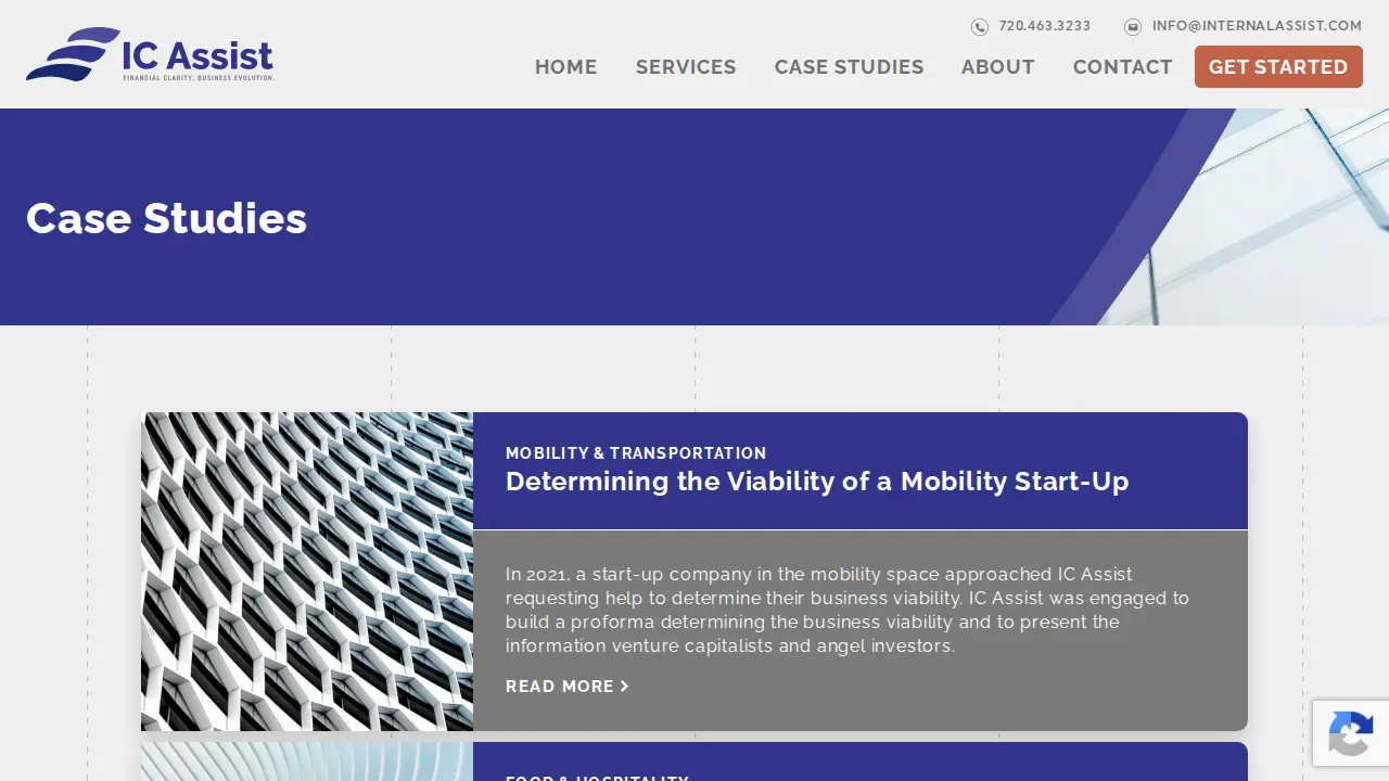 IC Assist page