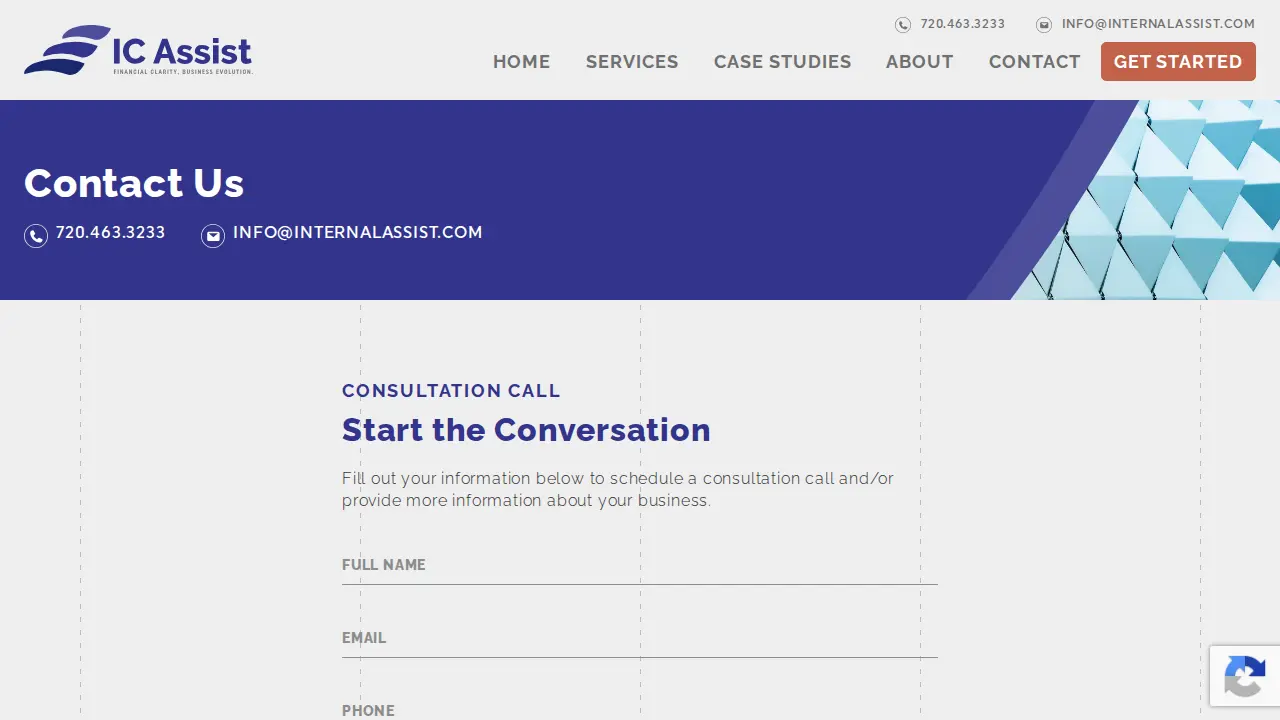 IC Assist page