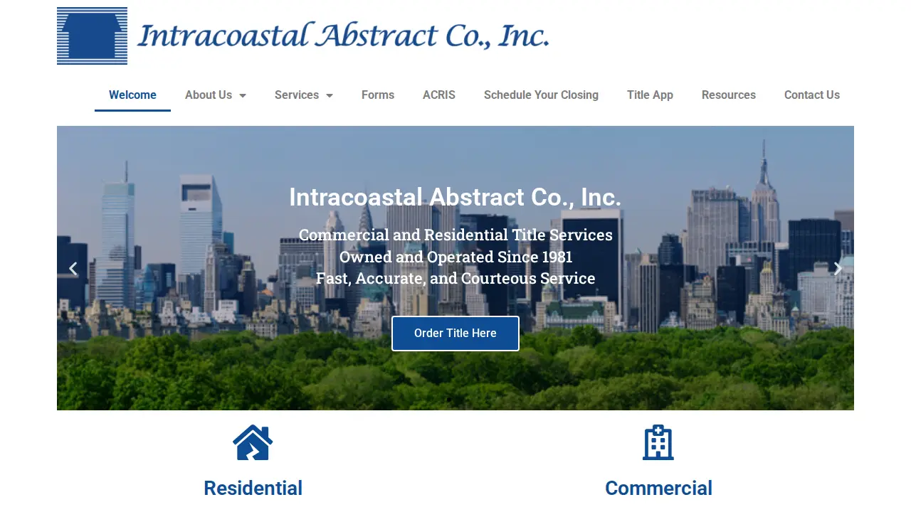 Intracoastal Abstract Co Inc