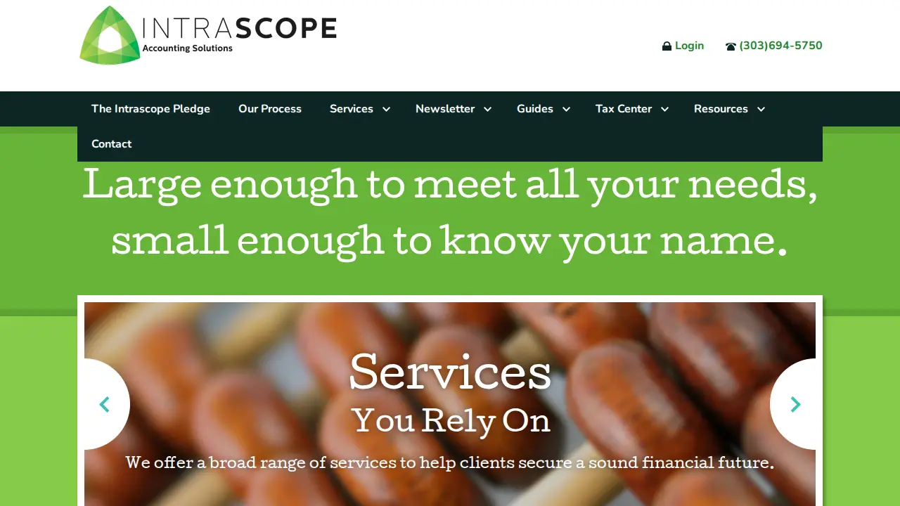 Intra Scope Accounting Solutions