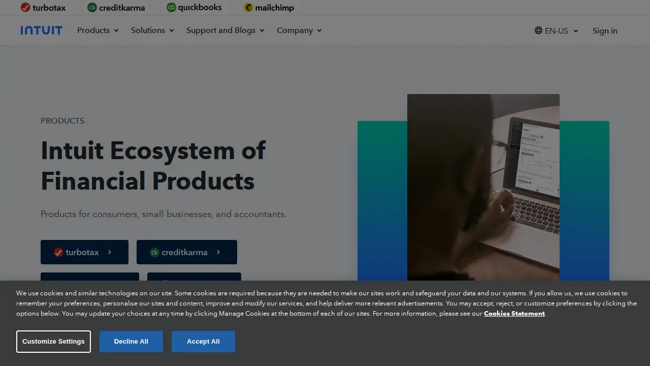 QuickBook Help Desk page