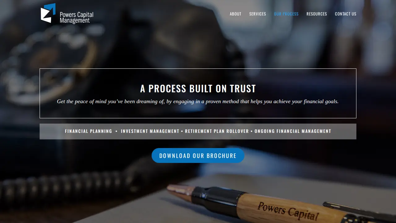 Powers Capital Management page