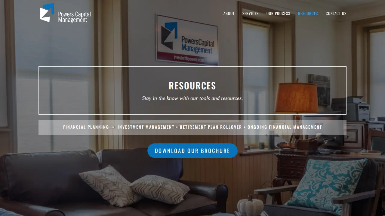 Powers Capital Management page