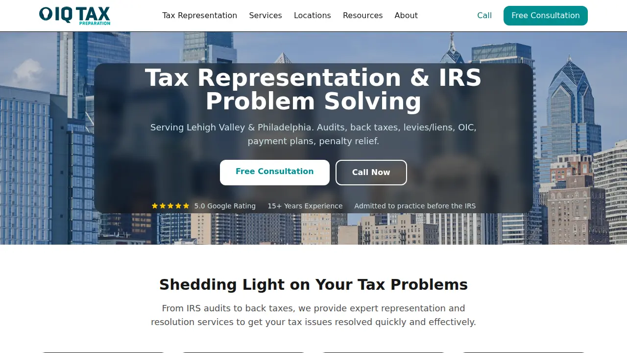 IQ Tax Preparation