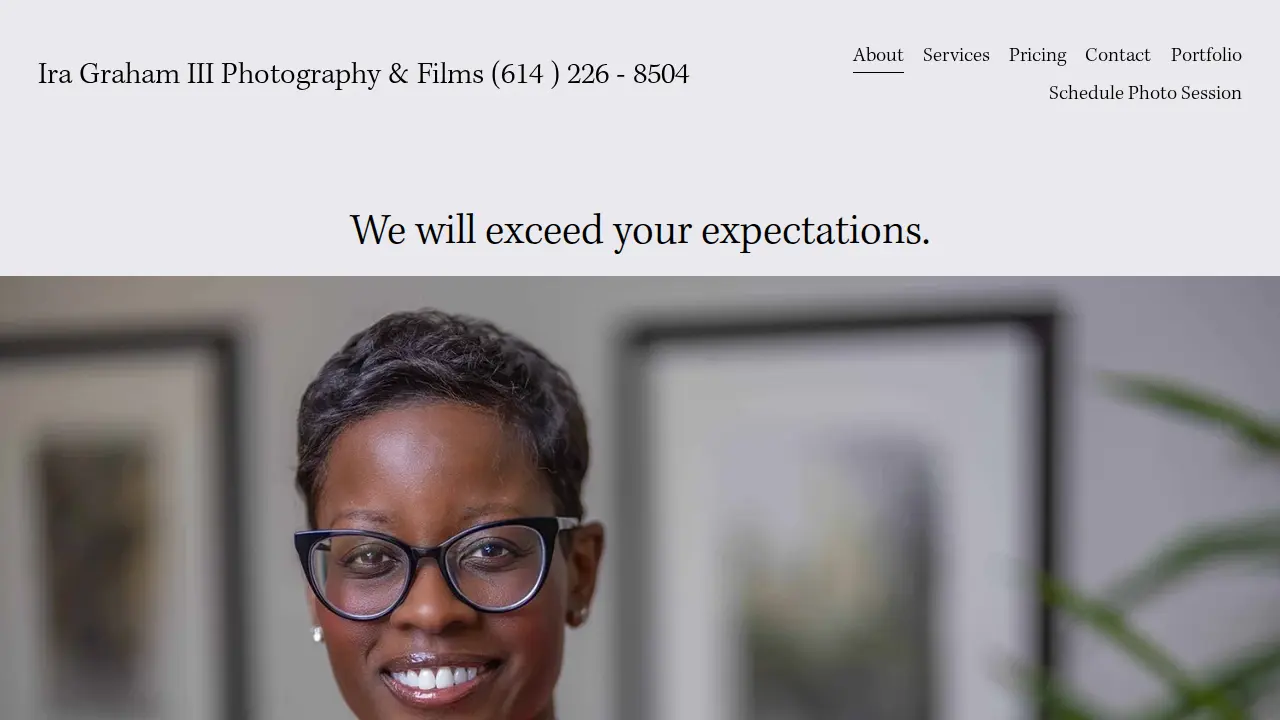 Ira Graham Photography page