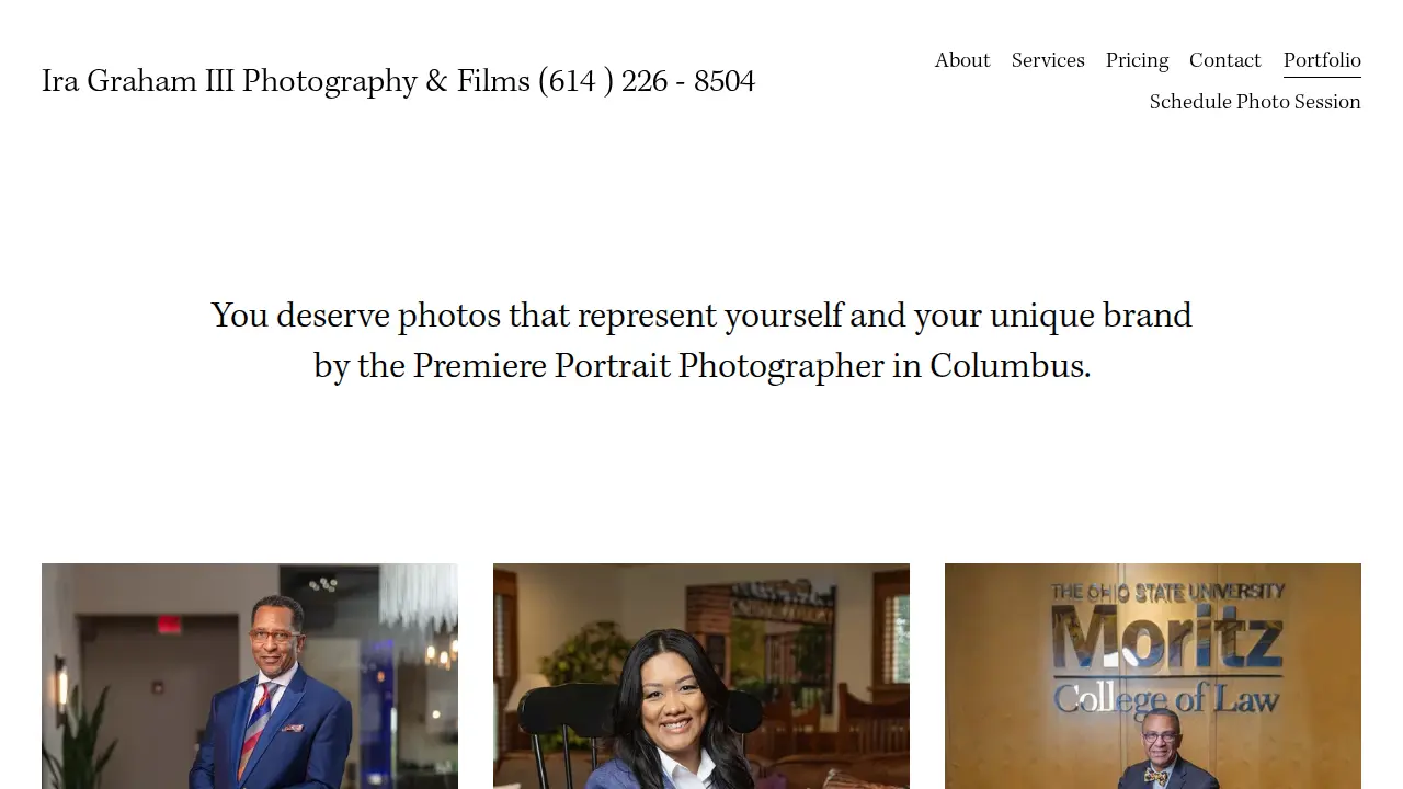 Ira Graham Photography page