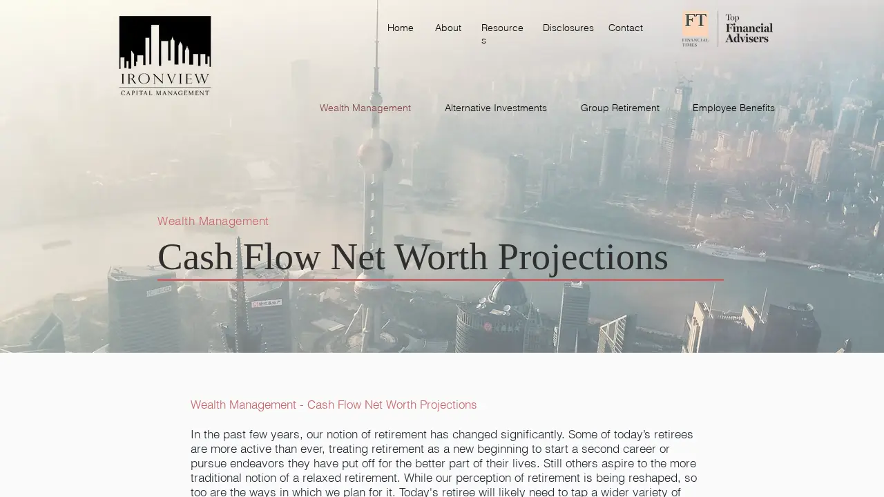 Ironview Capital Management page
