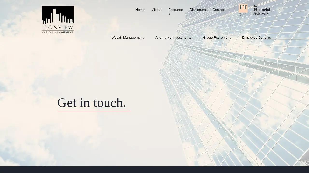 Ironview Capital Management page