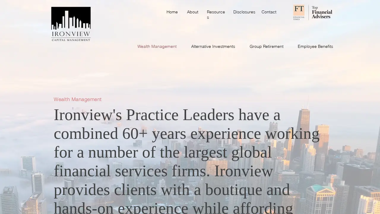 Ironview Capital Management page
