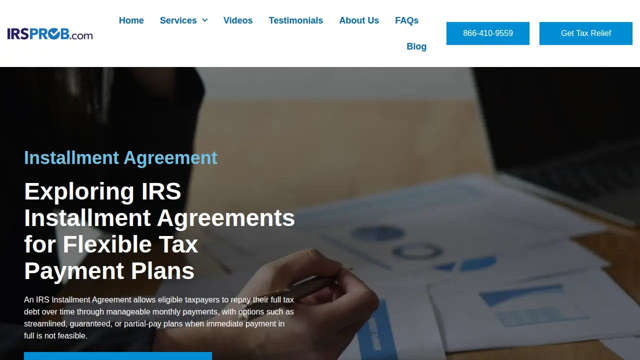 IRSProb.com page