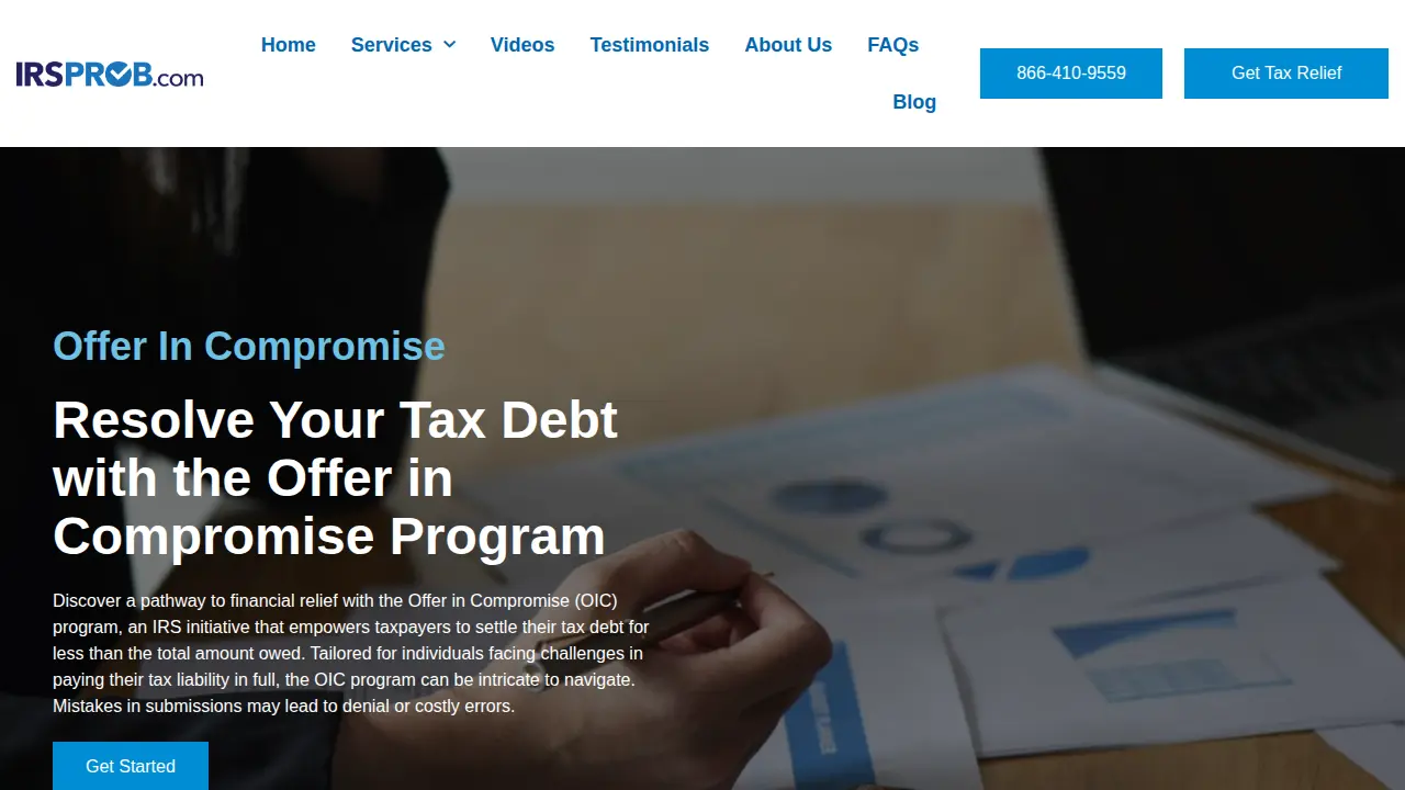 IRSProb.com page