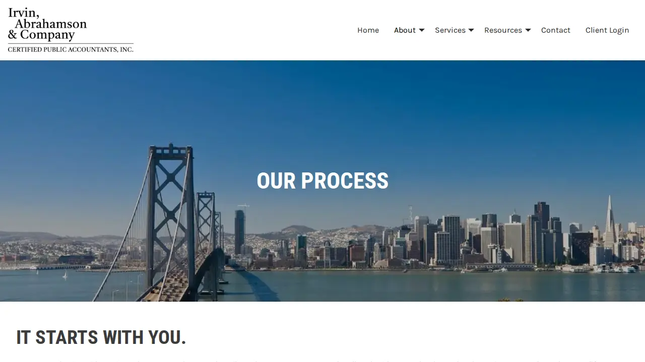 Irvin Abrahamson & Co page