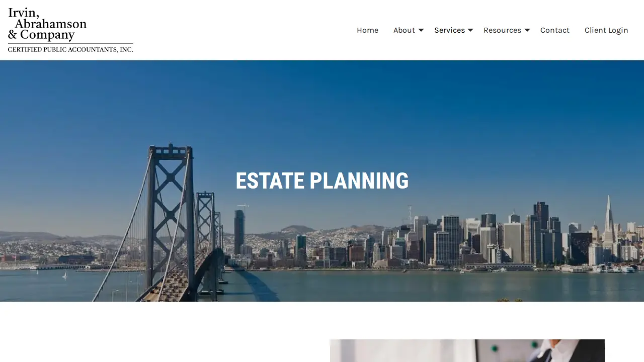 Irvin Abrahamson & Co page