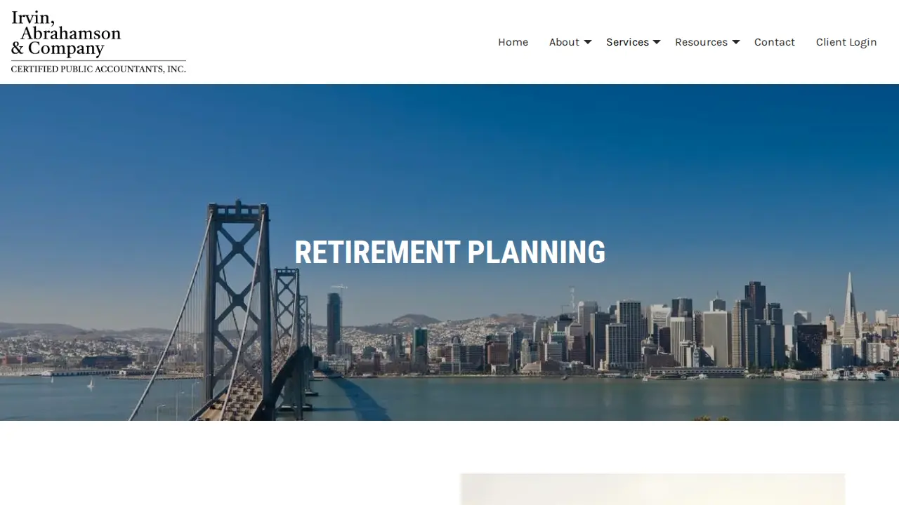 Irvin Abrahamson & Co page