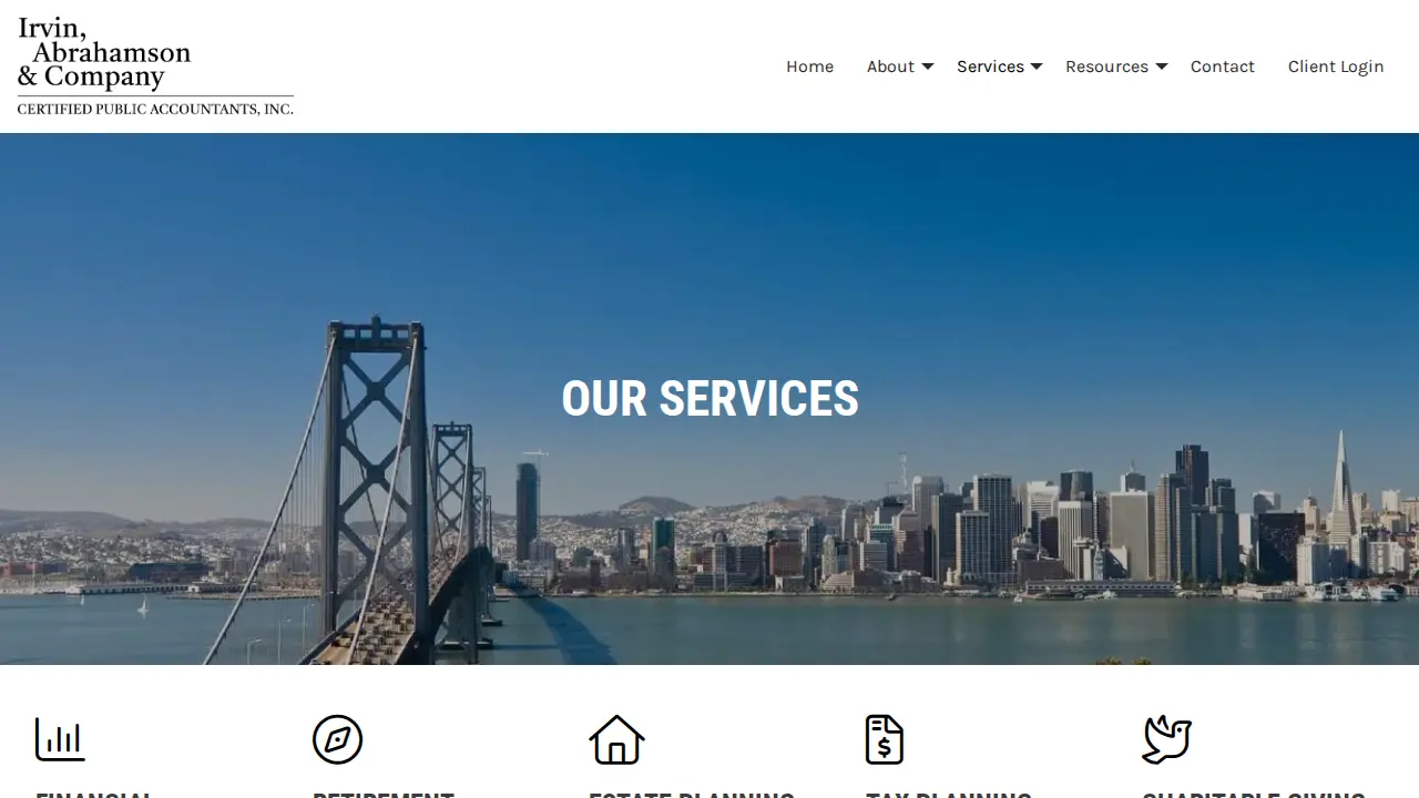 Irvin Abrahamson & Co page