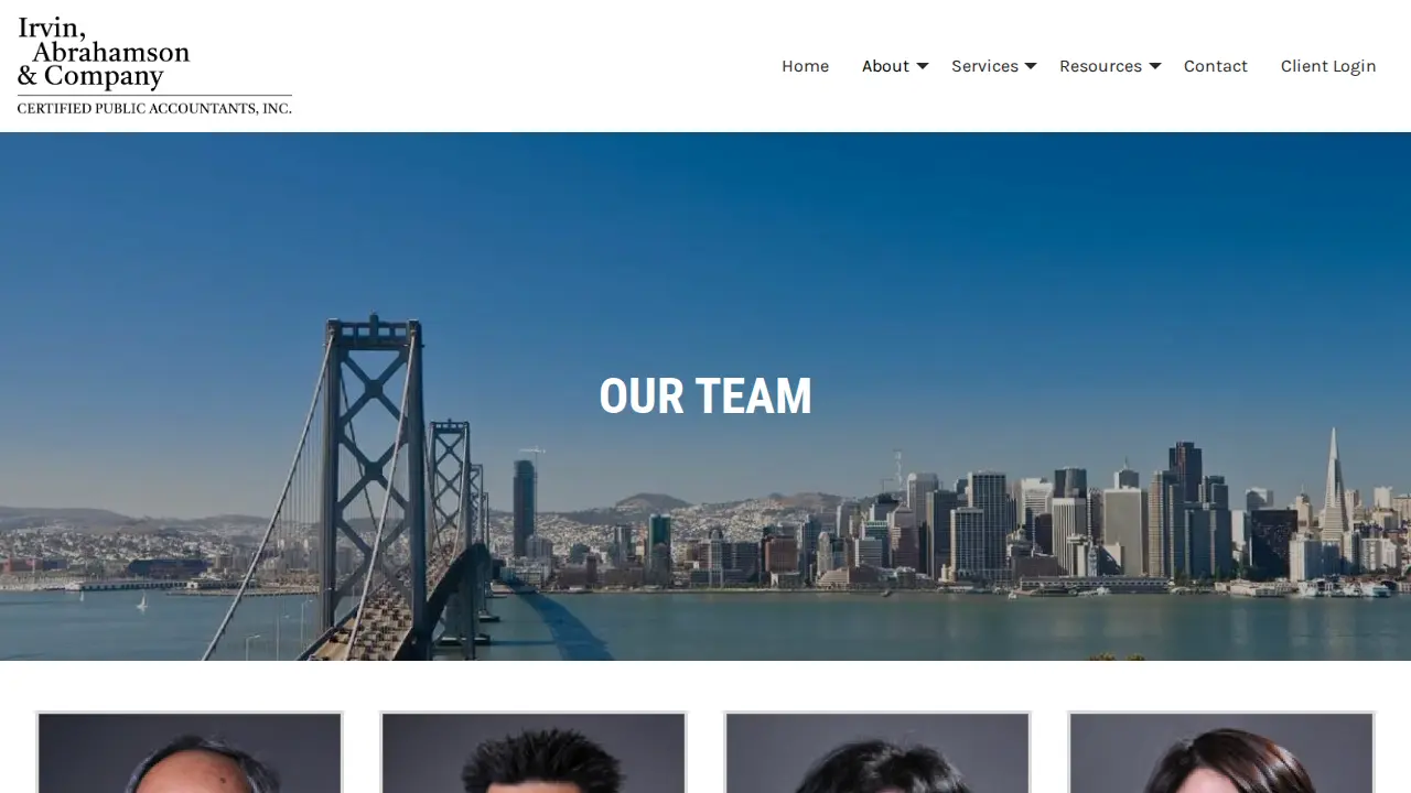 Irvin Abrahamson & Co page