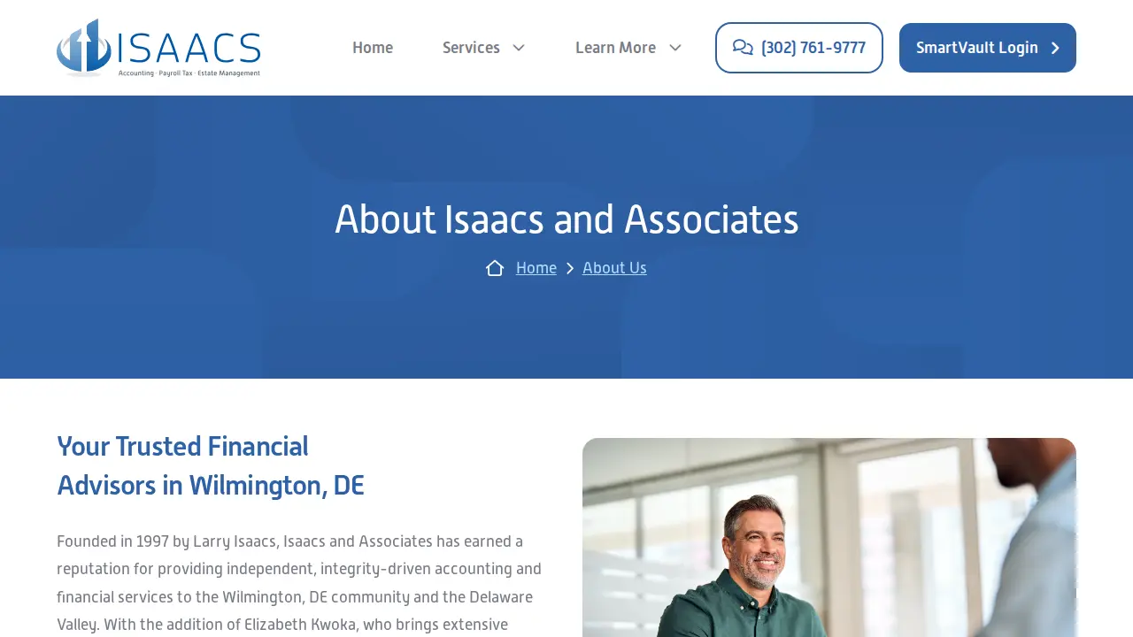 Isaacs & Associates page