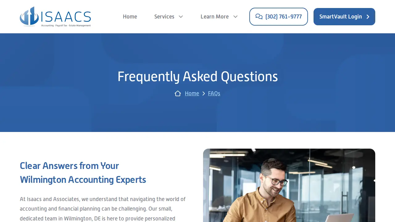 Isaacs & Associates page