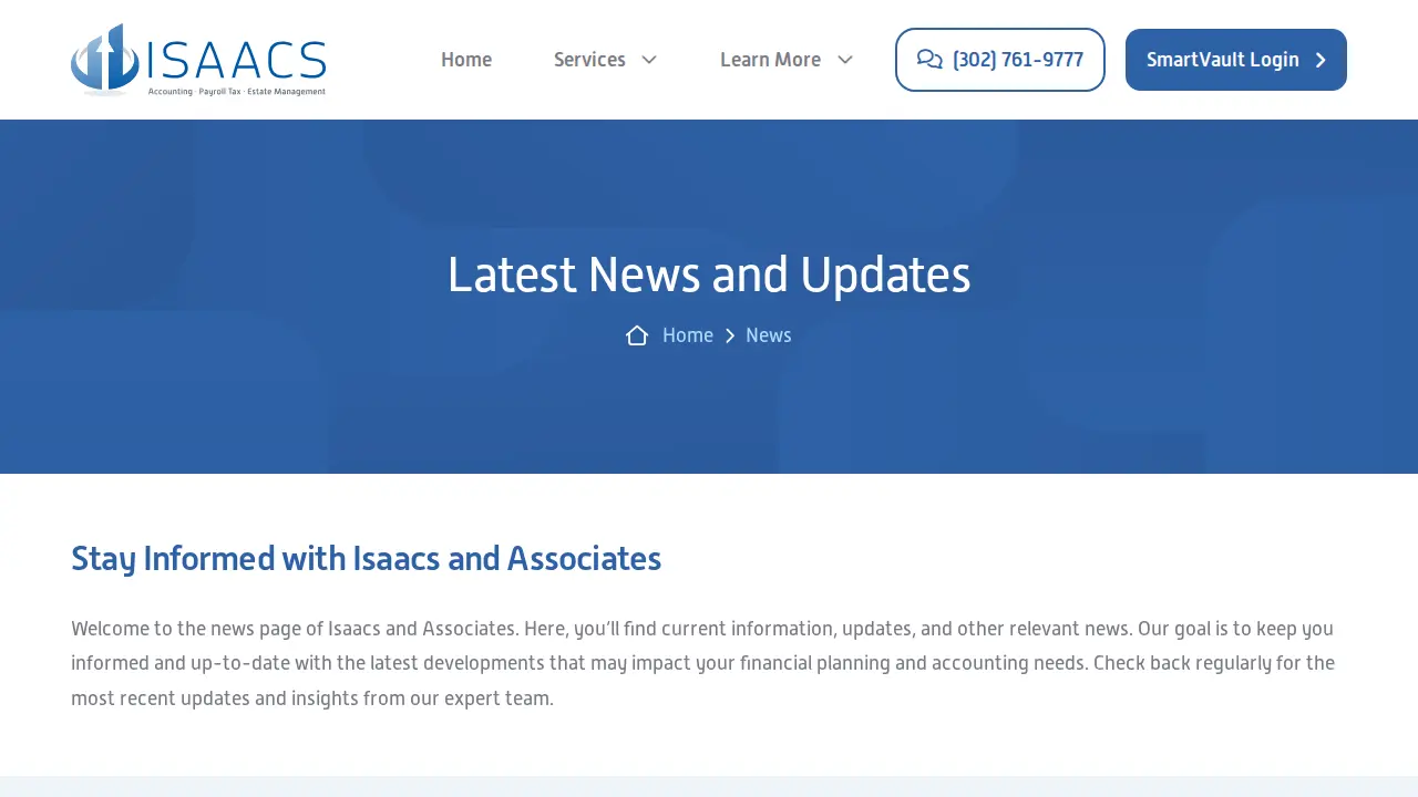 Isaacs & Associates page