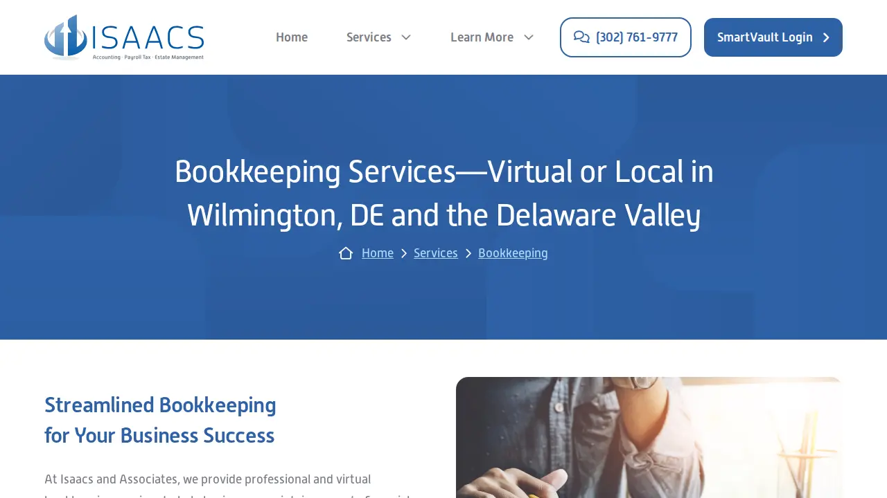 Isaacs & Associates page