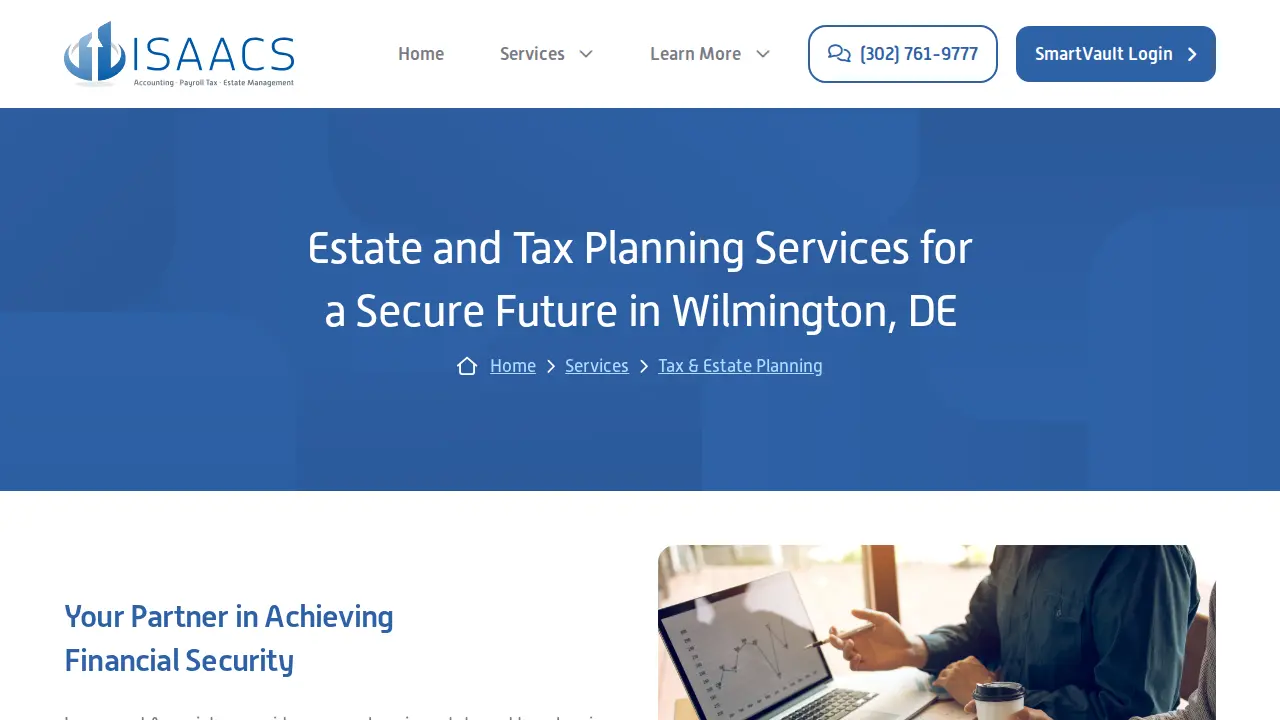 Isaacs & Associates page