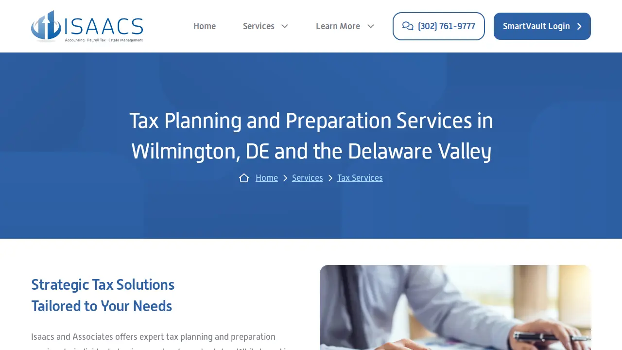 Isaacs & Associates page